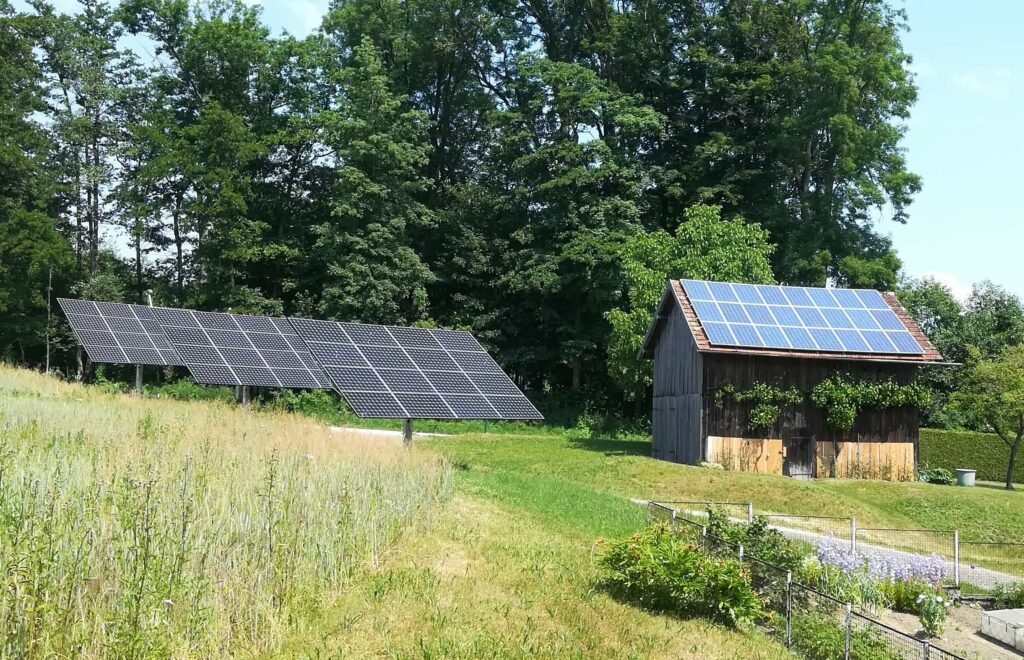 nachhaltige Photovoltaikanlage der Passenbrunner Mühle